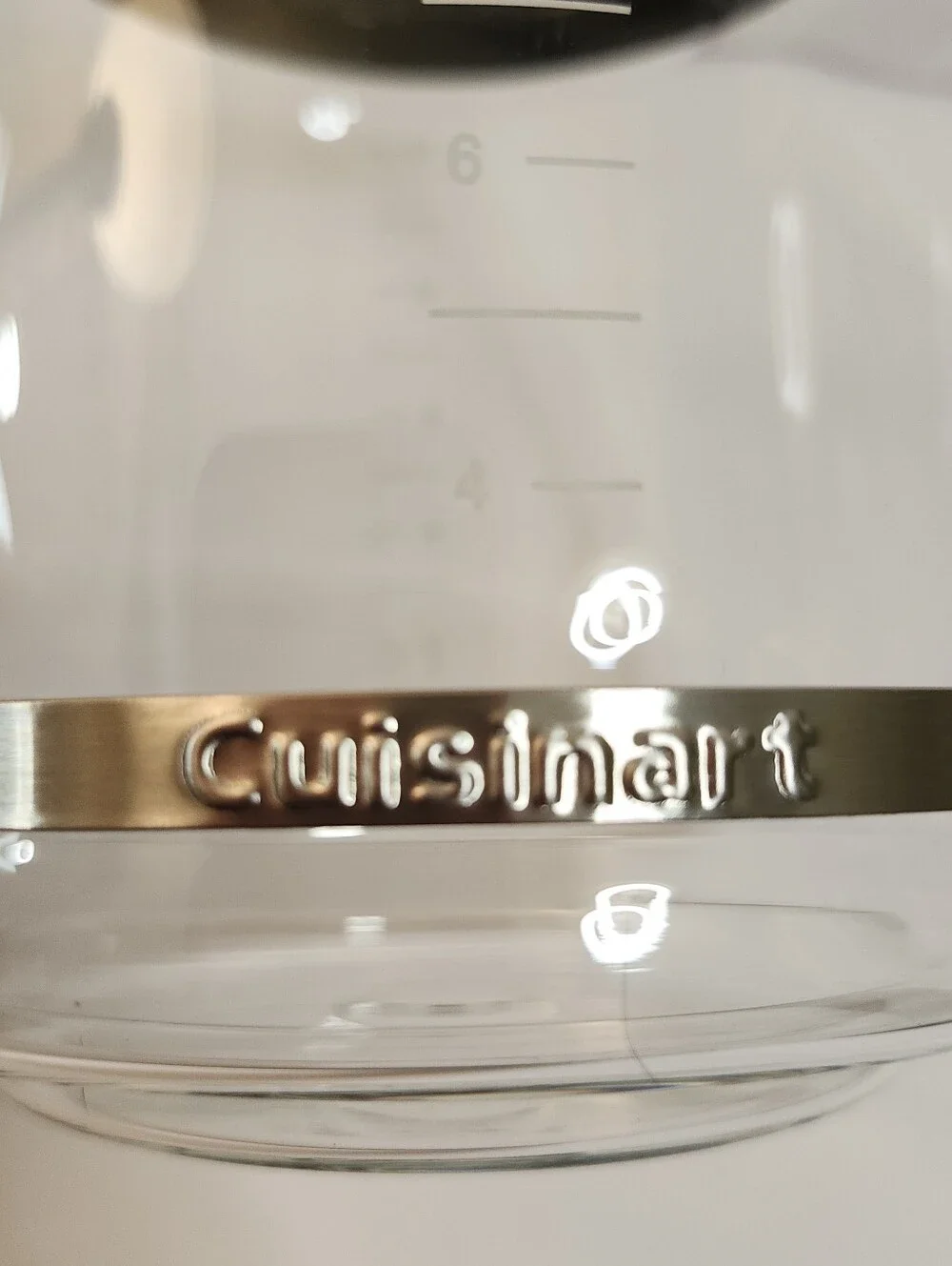 Cuisinart DCC-1200PRC Glass 12 Cup Replacement Carafe - Black NIB *READ